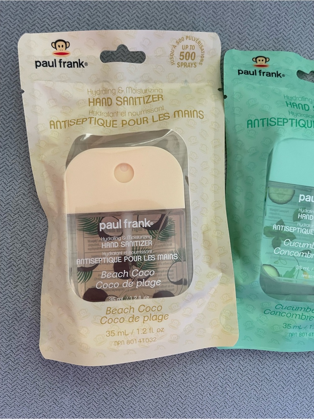 Paul Frank Pocket Hand Sanitizer Trio - Picture 2 of 7
